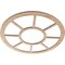 Ekena Millwork Grace Wood Fretwork Pierced Ceiling Medallion, Alder, 22"OD x 8"ID x 1/4"T CMWP22X0250GRAL - alternate 2